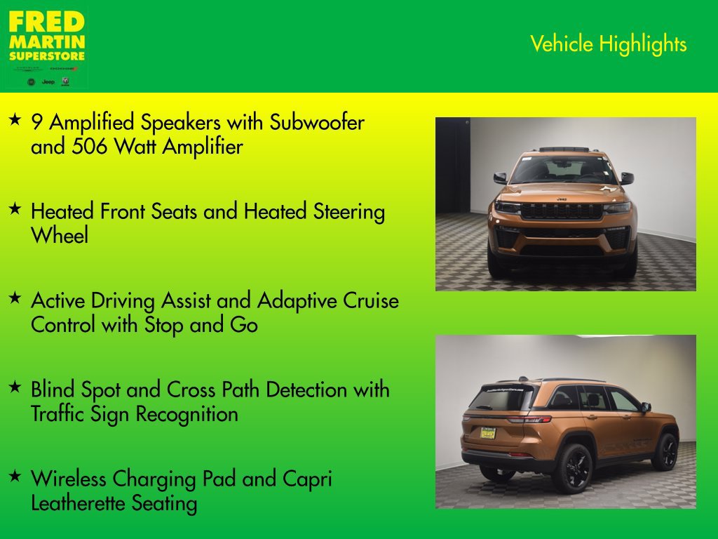 New 2027 Jeep Grand Cherokee Limited w/ Limited Altitude Package AWD/4WD image 15