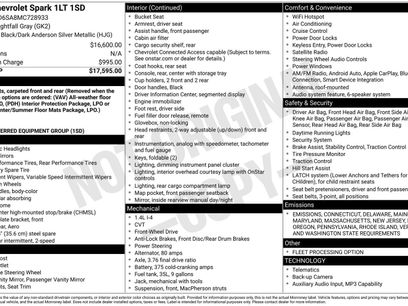 Used 2021 Chevrolet Spark LT