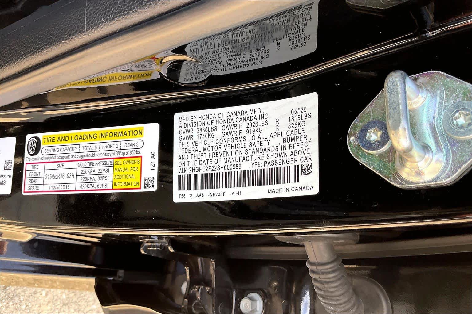 Used 2025 Honda Civic LX image 37
