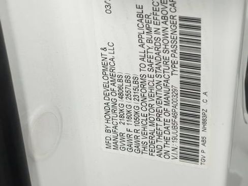 Used 2023 Acura TLX w/ Technology Package FWD image 36