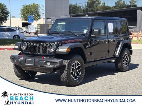 Used 2024 Jeep Wrangler Unlimited Rubicon w/ Technology Group image 1