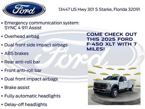 New 2025 Ford F450 XLT w/ XLT Value Package image 25