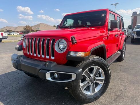 Used 2020 Jeep Wrangler Unlimited Sahara AWD/4WD image 34
