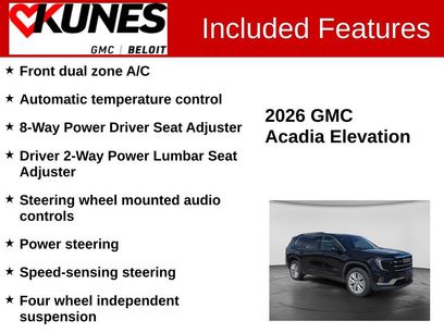 Used 2026 GMC Acadia Elevation w/ Elevation Premium Package