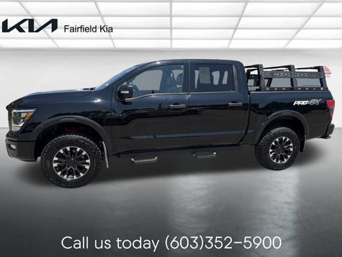 Used 2022 Nissan Titan PRO-4X w/ Pro-4x Convenience Package AWD/4WD image 2