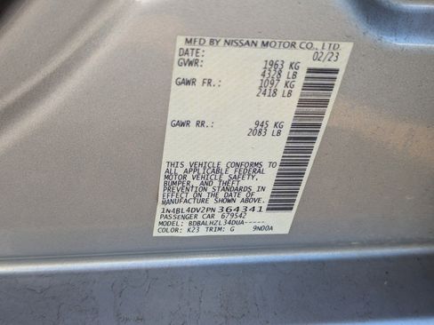 Certified 2023 Nissan Altima 2.5 SV image 31