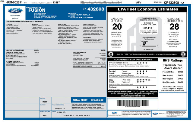 Used 2012 Ford Fusion SE FWD image 17