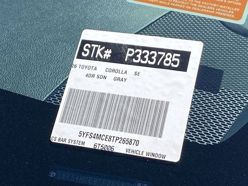 Certified 2026 Toyota Corolla SE FWD image 37