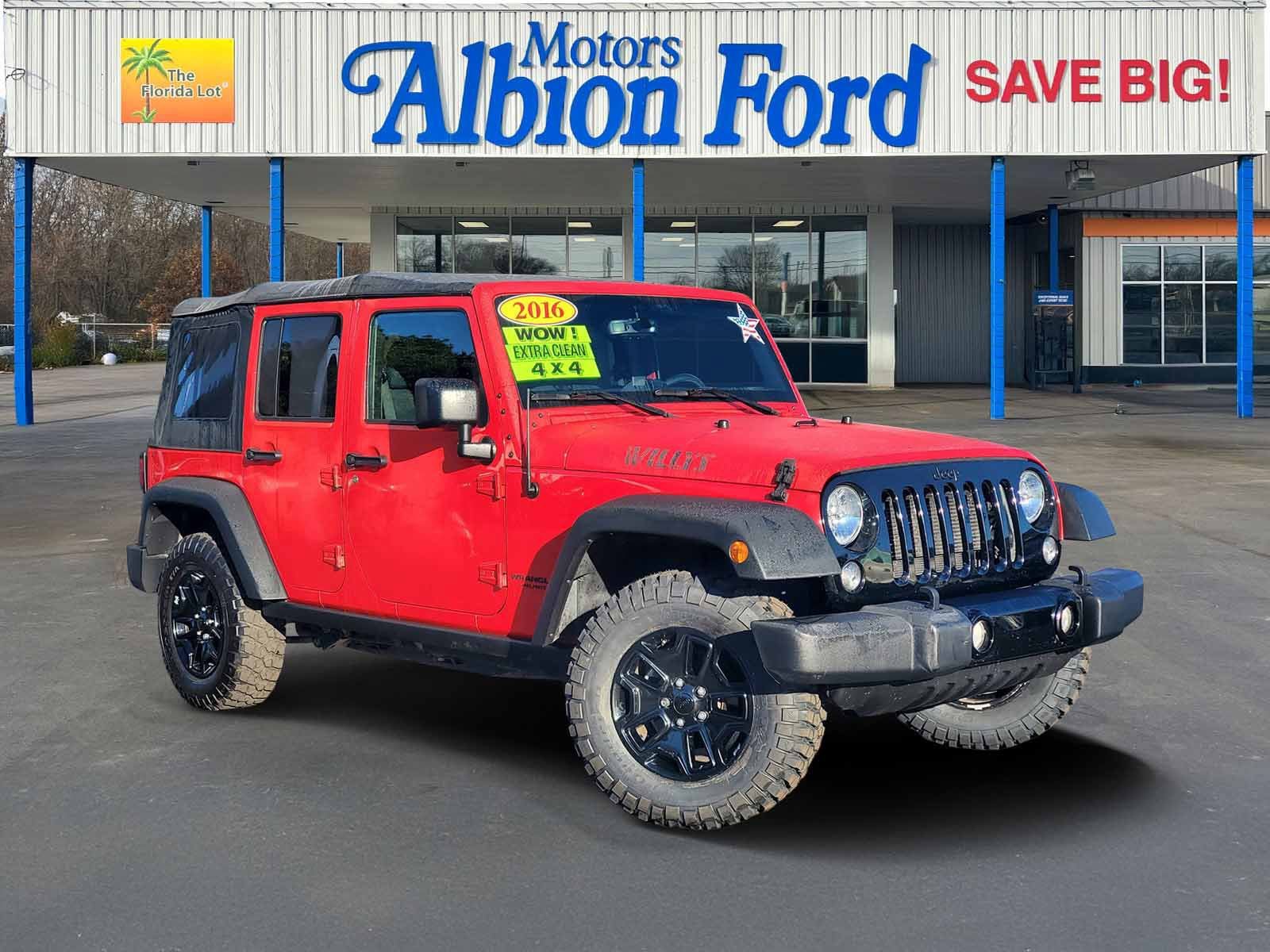 Used 2016 Jeep Wrangler Unlimited Sport AWD/4WD image 1
