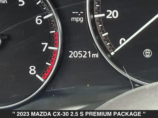 Used 2023 MAZDA CX-30 AWD 2.5 S w/ Premium Package image 22