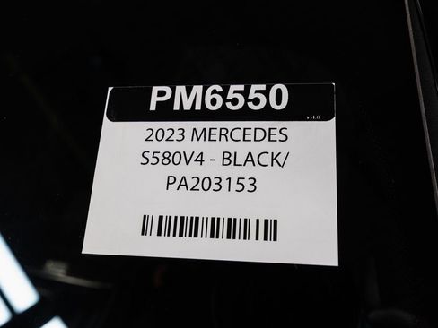 Used 2023 Mercedes-Benz S 580 4MATIC Sedan image 41