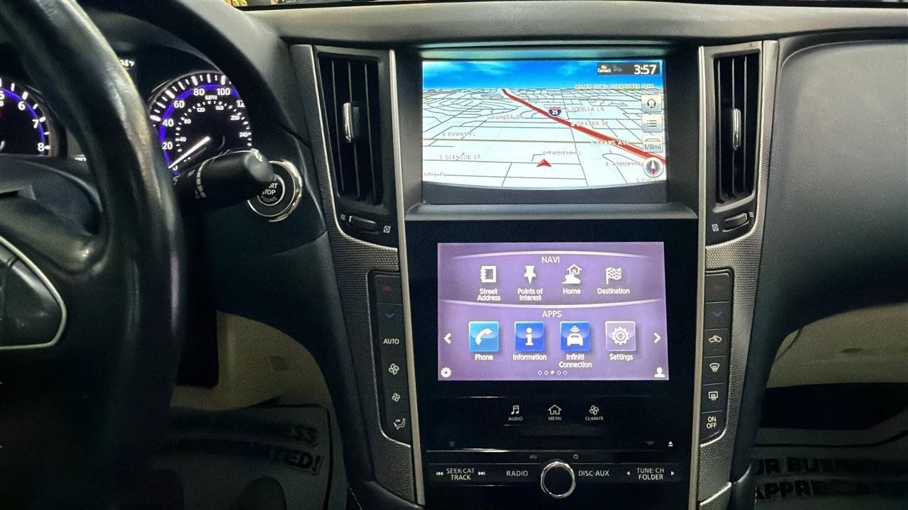 Used 2014 INFINITI Q50 Premium w/ Navigation Package AWD/4WD image 23