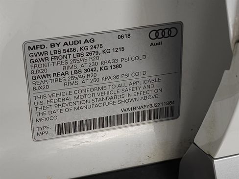 Used 2018 Audi Q5 2.0T Premium Plus w/ Premium Plus Package AWD/4WD image 30