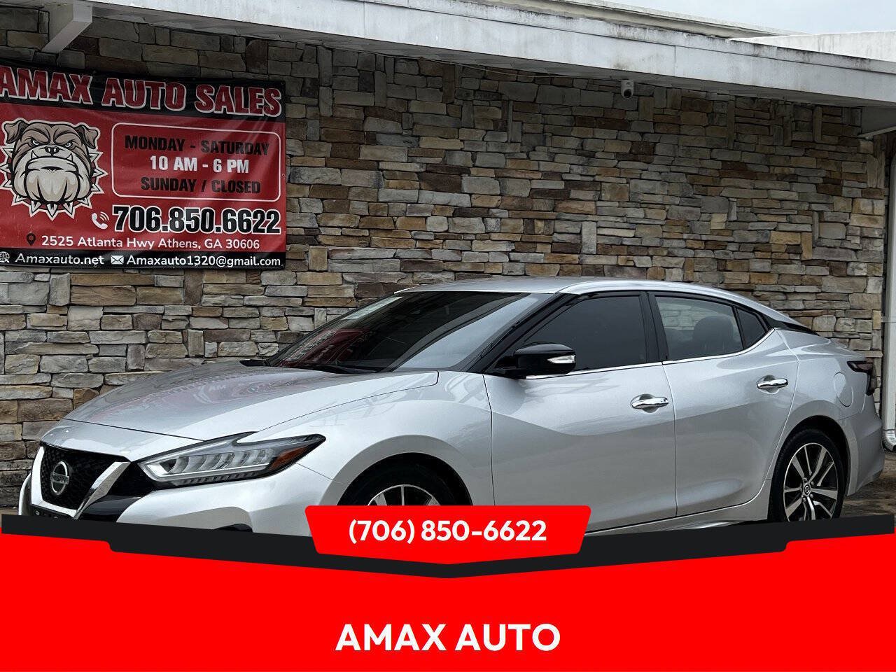 Used 2020 Nissan Maxima 3.5 SV w/ Floor Mat Group FWD image 1