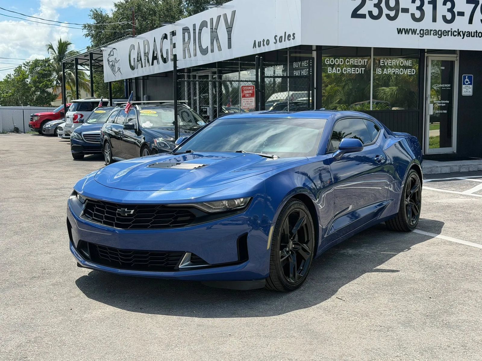 Used 2021 Chevrolet Camaro LT w/ RS Package RWD image 1