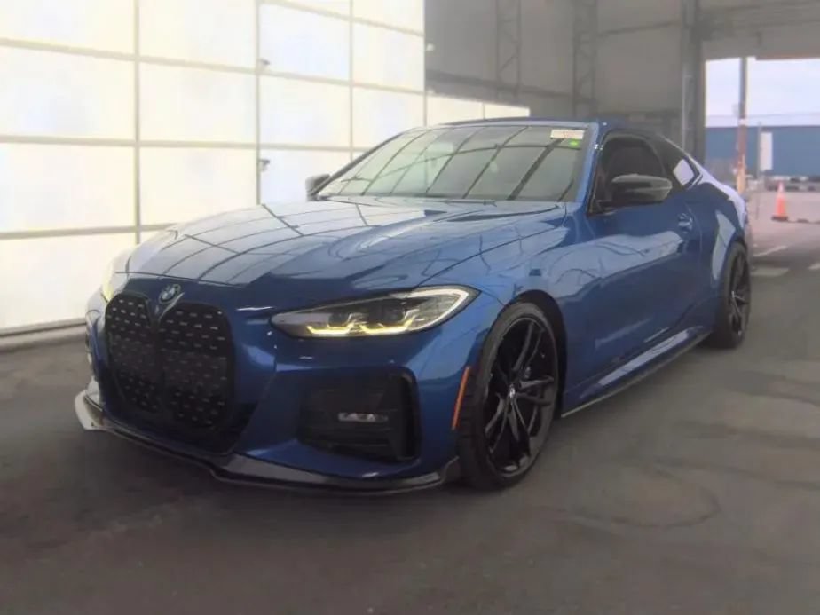 Used 2021 BMW 430i Coupe w/ M Sport Package RWD image 1