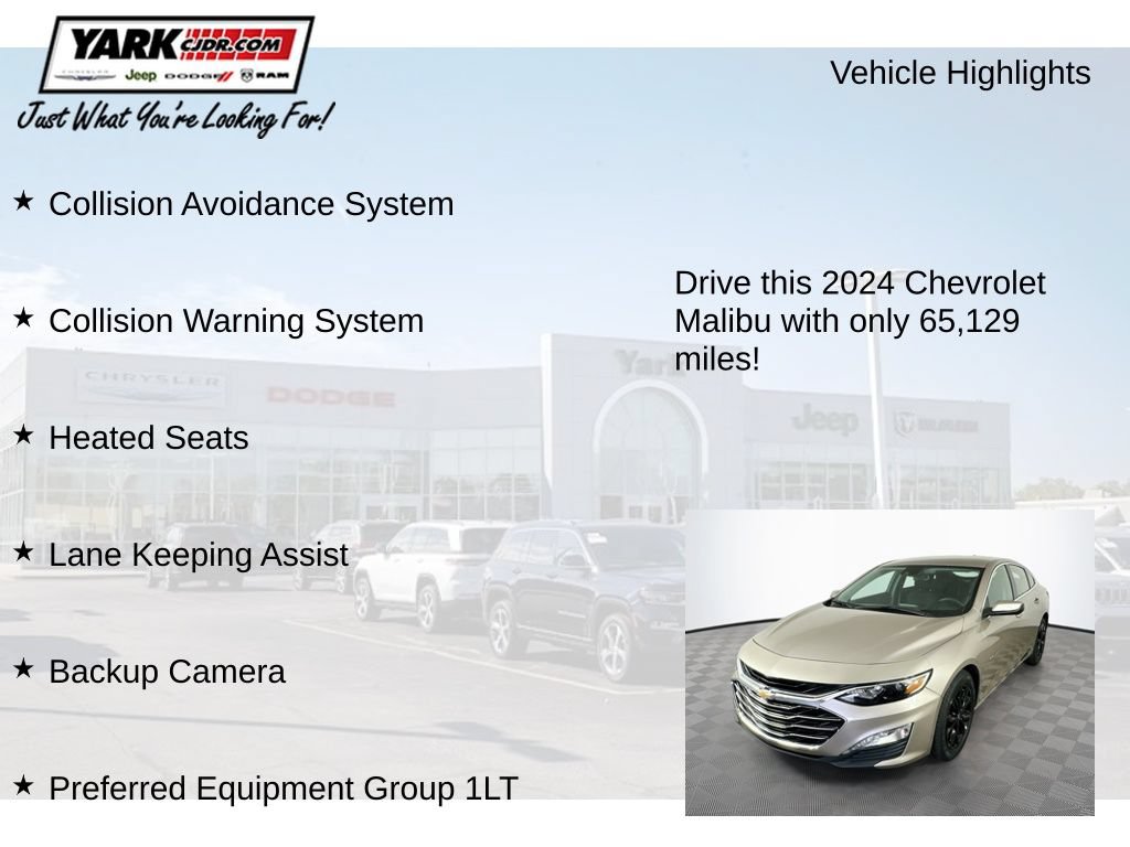 Used 2024 Chevrolet Malibu LT FWD image 7