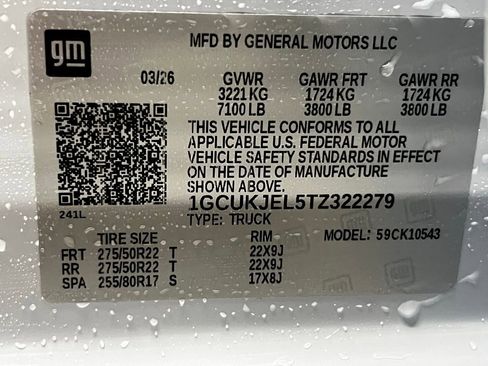 New 2026 Chevrolet Silverado 1500 High Country w/ Technology Package AWD/4WD image 37