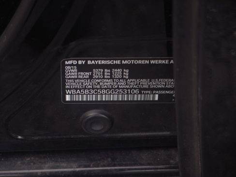 Used 2016 BMW 535i xDrive Sedan w/ Driver Assistance Package image 35