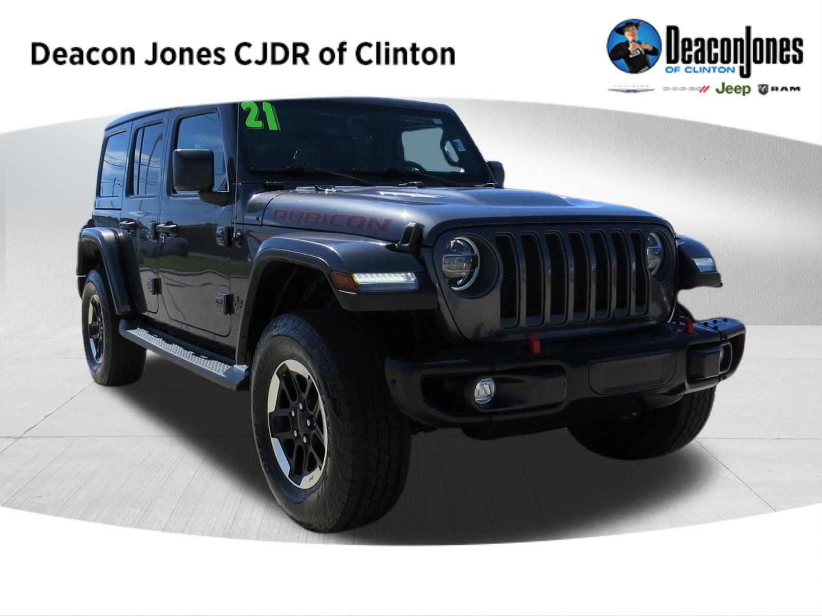 Used 2021 Jeep Wrangler Unlimited Rubicon AWD/4WD image 1