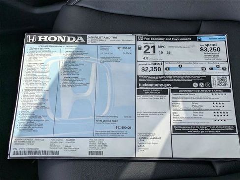 Certified 2026 Honda Pilot Touring image 18