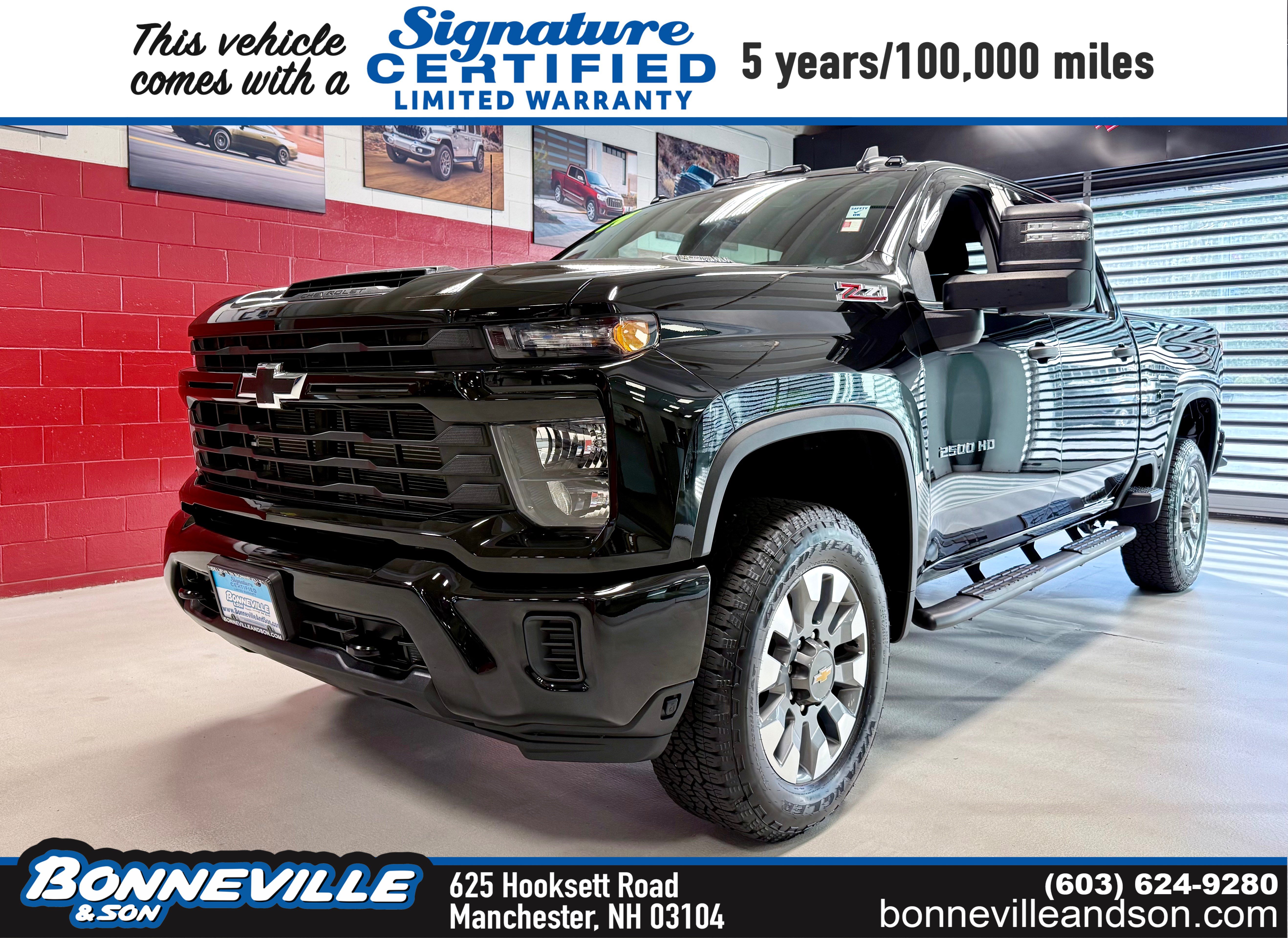 Used 2024 Chevrolet Silverado 2500 Custom w/ Custom Value Package AWD/4WD image 1