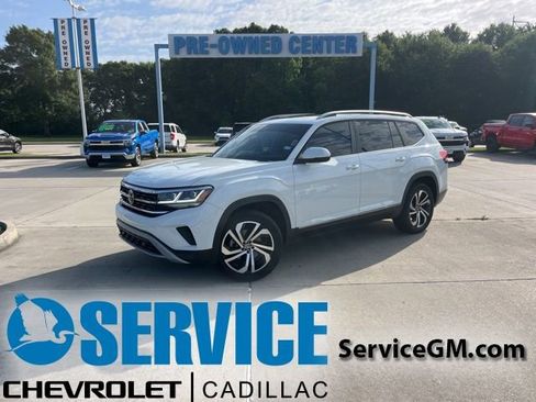 Used 2022 Volkswagen Atlas SEL AWD/4WD image 1