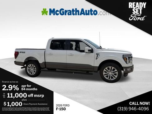 New 2026 Ford F150 King Ranch w/ Equipment Group 601A High AWD/4WD image 1