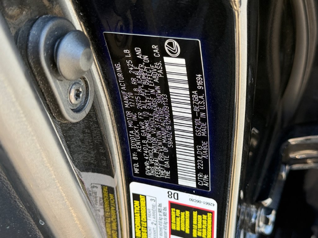 Used 2021 Lexus ES 350 w/ Premium Package FWD image 27