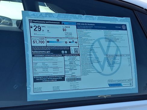 New 2026 Volkswagen Jetta GLI Autobahn FWD image 19