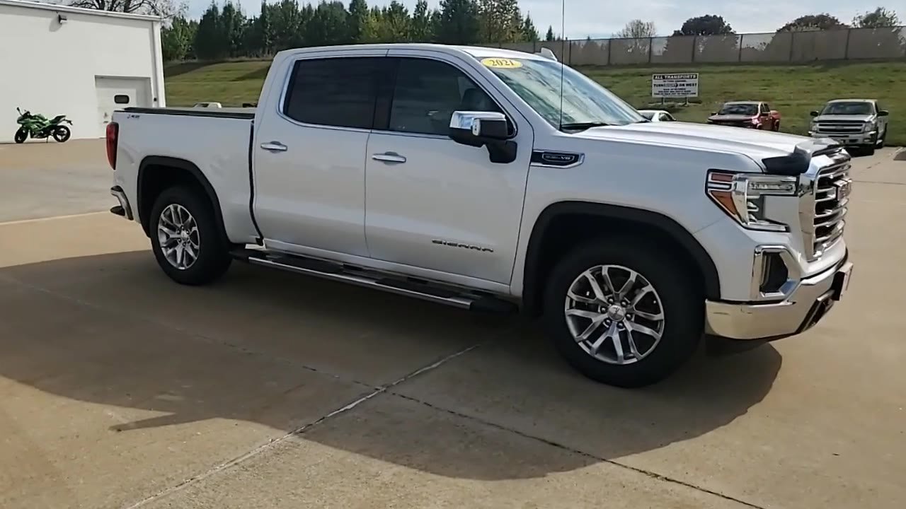 Used 2021 GMC Sierra 1500 SLT w/ SLT Premium Package AWD/4WD image 2