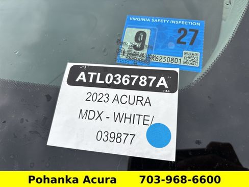 Certified 2023 Acura MDX w/ Technology Package AWD/4WD image 37