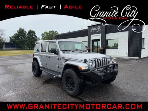 Used 2018 Jeep Wrangler Unlimited Sahara AWD/4WD image 1