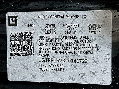 Used 2020 Chevrolet Camaro LT w/ Technology Package image 29