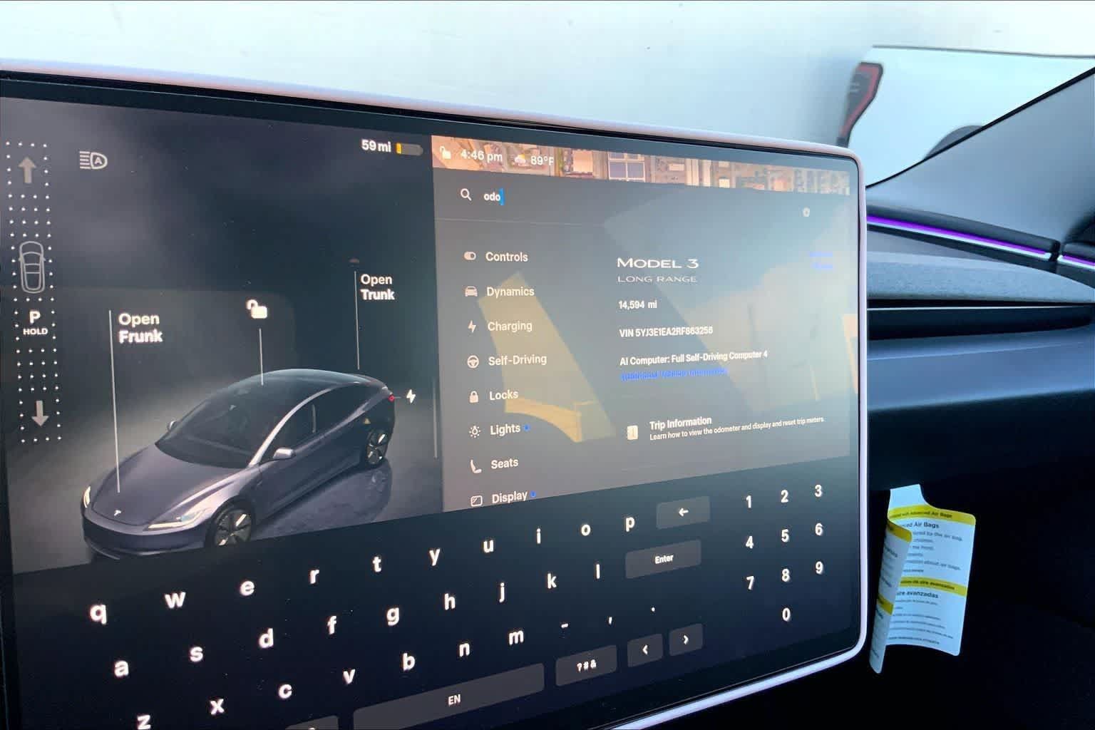 Used 2024 Tesla Model 3 Standard Range RWD image 17