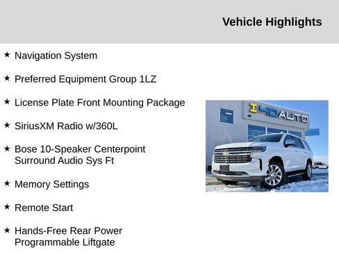 Used 2023 Chevrolet Tahoe Premier image 2