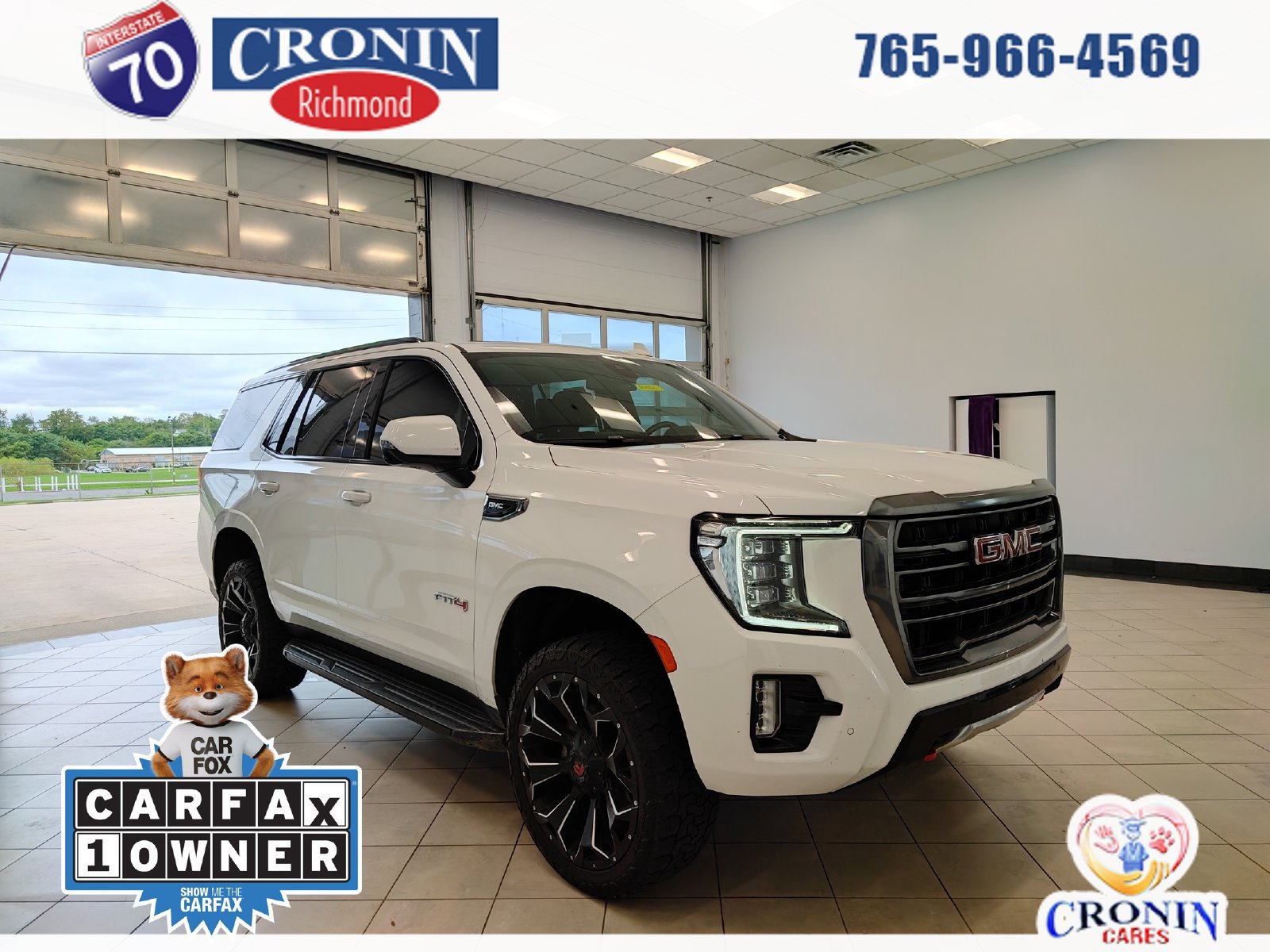 Used 2021 GMC Yukon AT4 w/ Rear Media and Nav Package AWD/4WD image 1