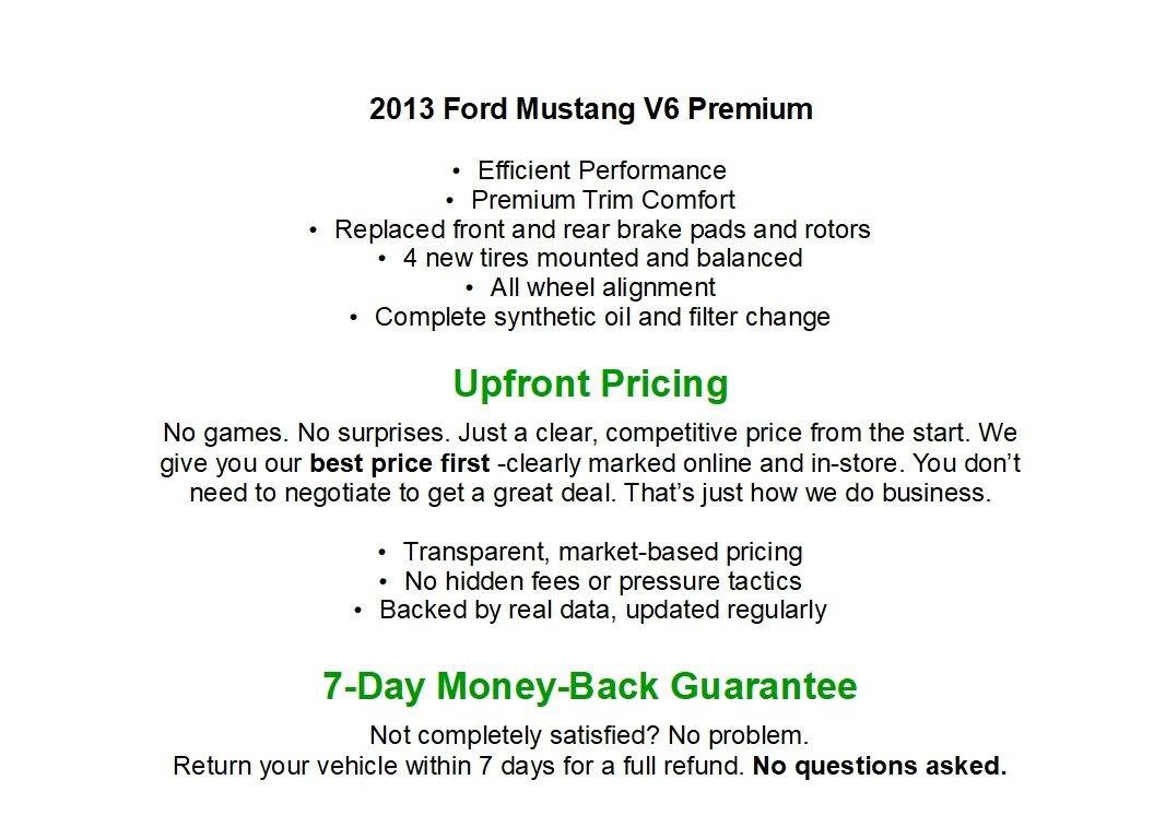 Used 2013 Ford Mustang Premium RWD image 2