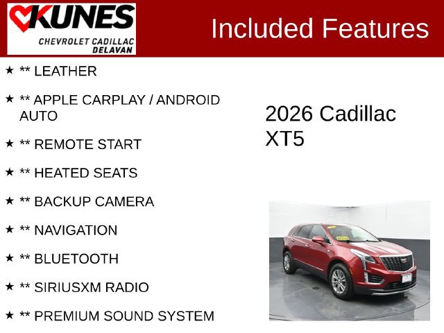 Used 2026 Cadillac XT5 Luxury AWD/4WD image 3