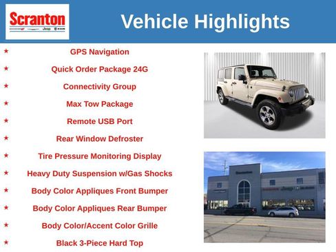 Certified 2016 Jeep Wrangler Unlimited Sahara w/ Max Tow Package image 6