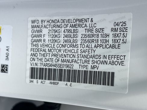 Certified 2025 Honda CR-V EX image 36