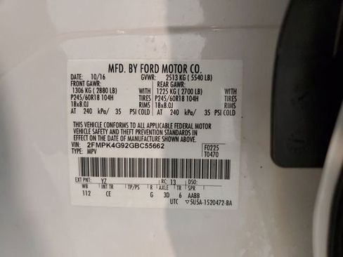 Used 2016 Ford Edge SE image 31