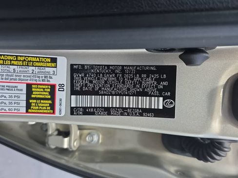 Certified 2023 Lexus ES 350 w/ Premium Package FWD image 38