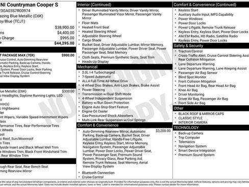 Certified 2025 MINI Cooper Countryman S w/ Comfort Package Max image 12