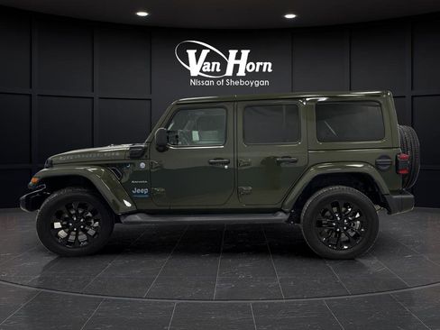 Used 2021 Jeep Wrangler Unlimited Sahara 4xe w/ Cold Weather Group image 12