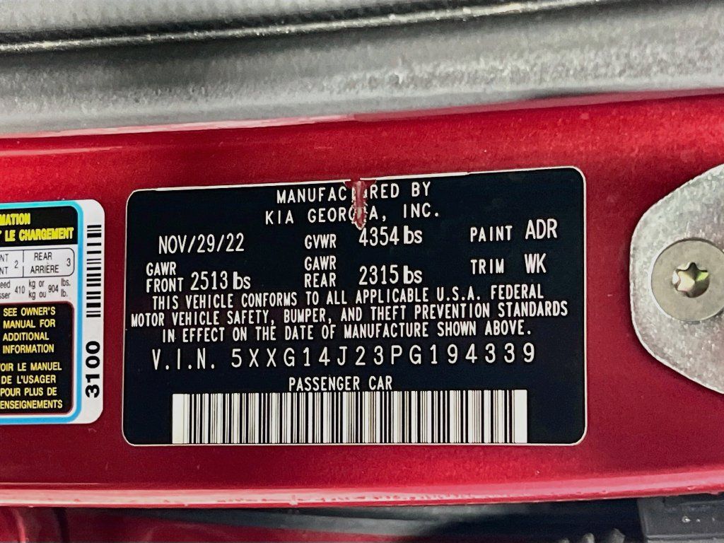 Certified 2023 Kia K5 LXS FWD image 13