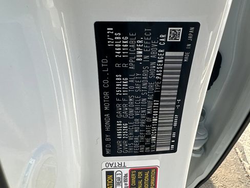 Certified 2021 Honda Clarity Plug-In Hybrid image 28