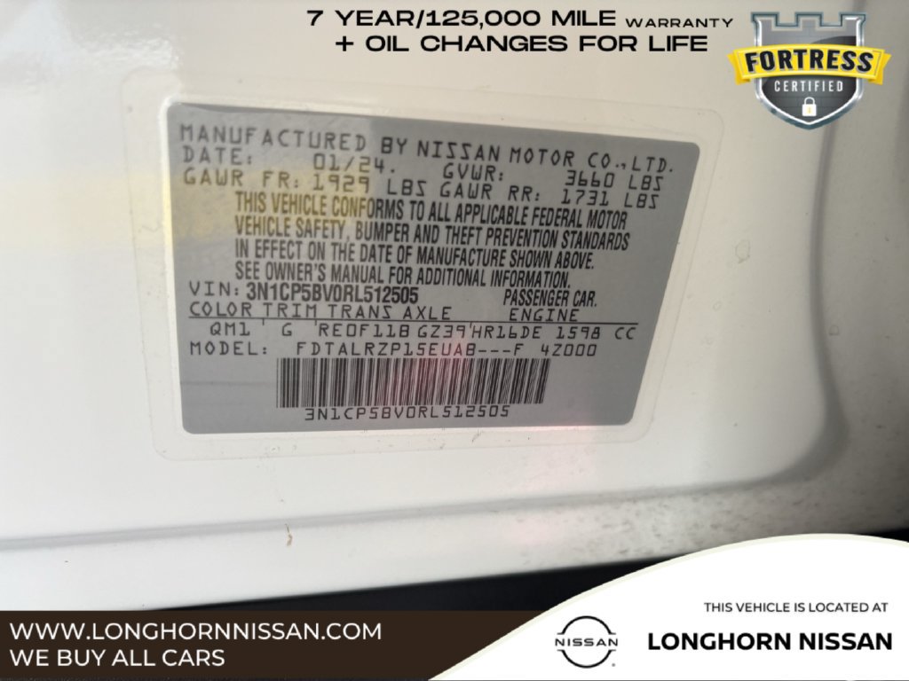Used 2024 Nissan Kicks S FWD image 27