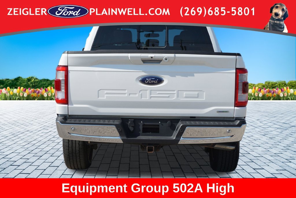 Used 2021 Ford F150 Lariat w/ Equipment Group 502A High AWD/4WD image 4