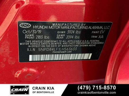 Used 2020 Hyundai Elantra Limited w/ Ultimate Package 03 image 32